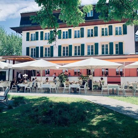 Hotel La Prairie, Swiss Bike Hotel Yverdon-les-Bains Exterior foto