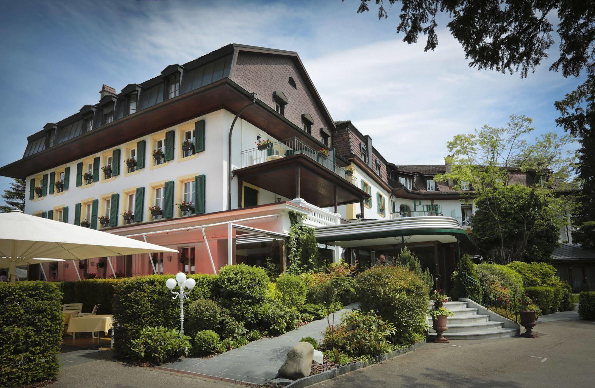 Hotel La Prairie, Swiss Bike Hotel Yverdon-les-Bains Exterior foto