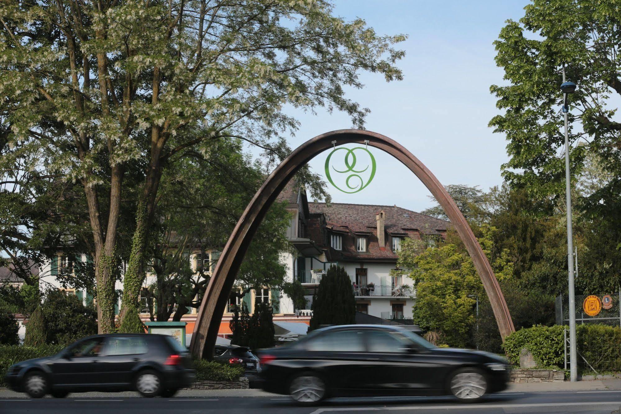 Hotel La Prairie, Swiss Bike Hotel Yverdon-les-Bains Exterior foto